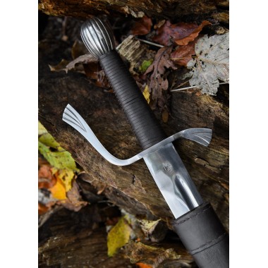 Schaukampf-Falchion mit Lederscheide SK-B