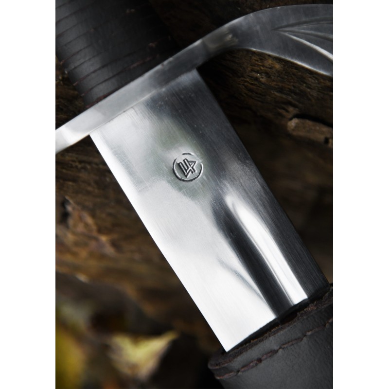 Schaukampf-Falchion mit Lederscheide SK-B