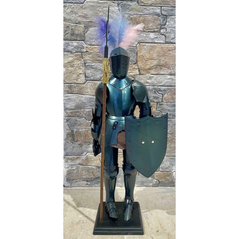 Miniaturrüstung, leichte Ausführung (Stahl Brüniert)