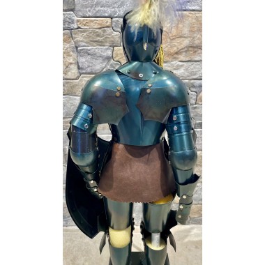 Miniaturrüstung, leichte Ausführung (Stahl Brüniert)