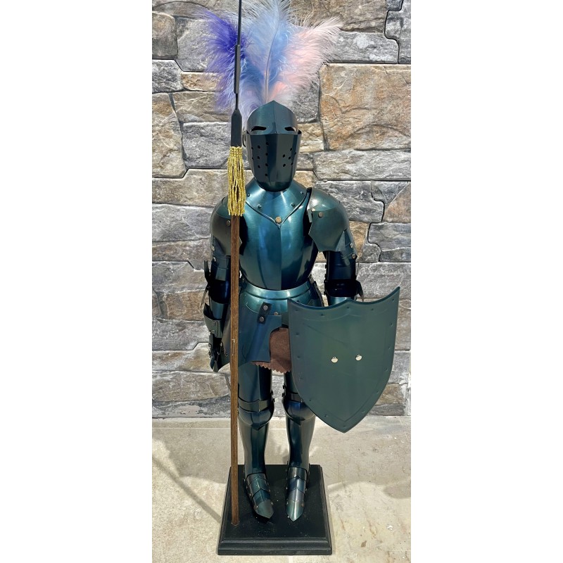 Miniaturrüstung, leichte Ausführung (Stahl Brüniert)