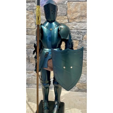 Miniaturrüstung, leichte Ausführung (Stahl Brüniert)