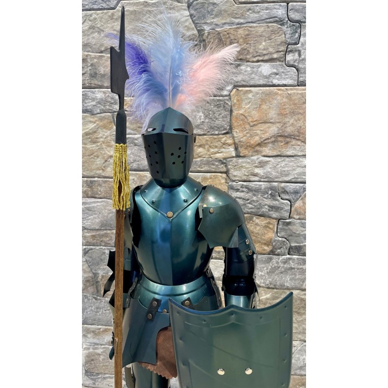 Miniaturrüstung, leichte Ausführung (Stahl Brüniert)