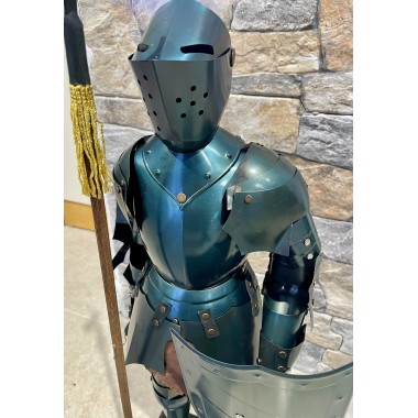 Miniaturrüstung, leichte Ausführung (Stahl Brüniert)