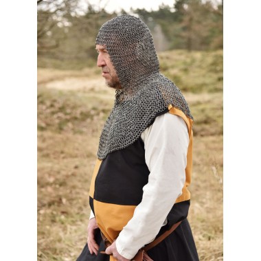 RRR Kettenhaube-quadratischer Ausschnitt-ID 8mm-unbehandelt