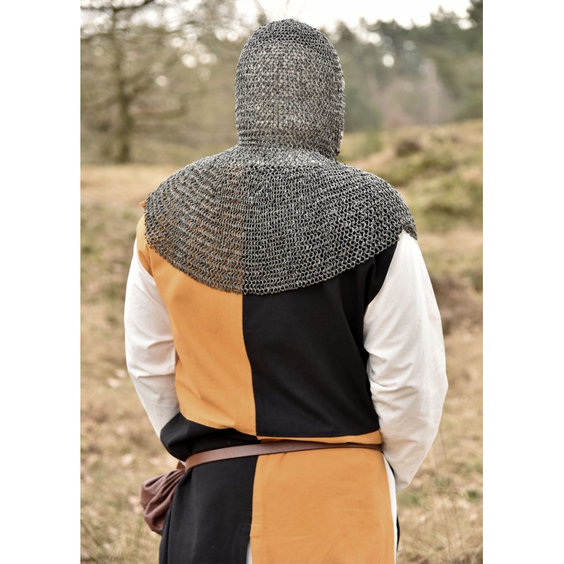 RRR Kettenhaube-quadratischer Ausschnitt-ID 8mm-unbehandelt