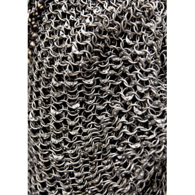 RRR Kettenhaube-quadratischer Ausschnitt-ID 8mm-unbehandelt