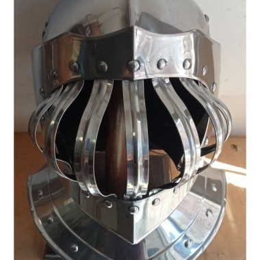 Bügelhelm - Visier Helm Funktionsfähig