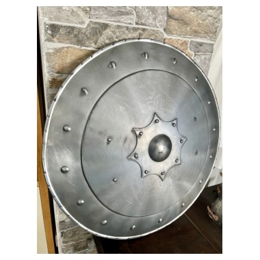 Rundes Schild aus Stahl