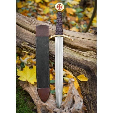 Templerdolch mit Lederscheide