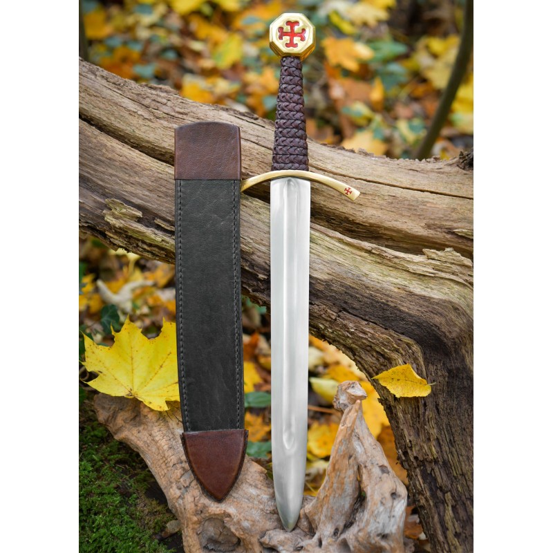 Templerdolch mit Lederscheide