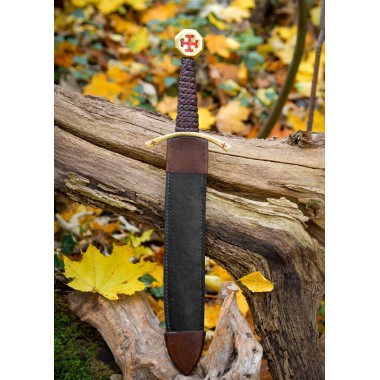 Templerdolch mit Lederscheide