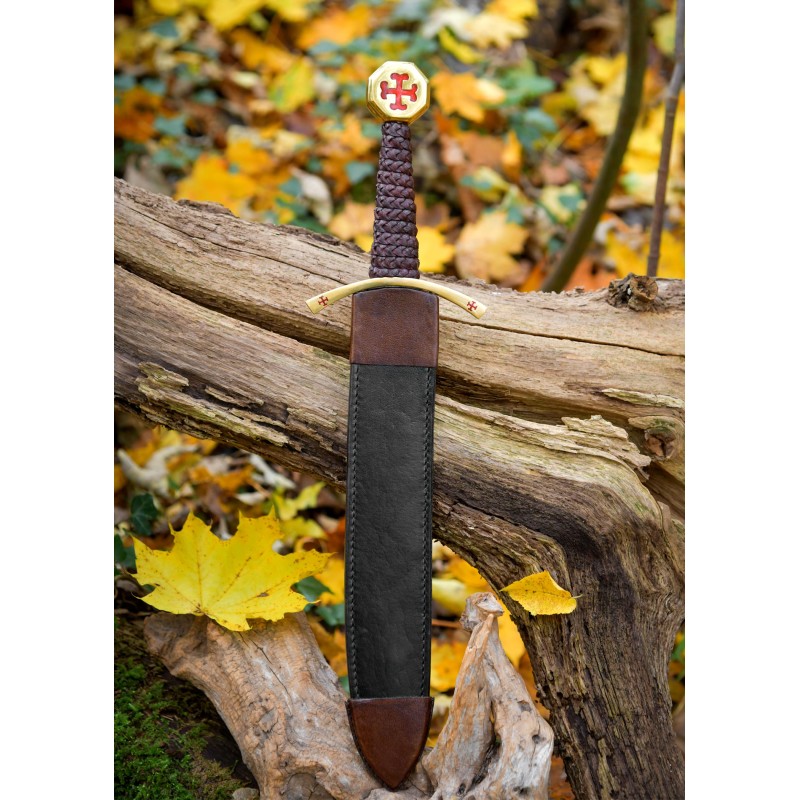 Templerdolch mit Lederscheide
