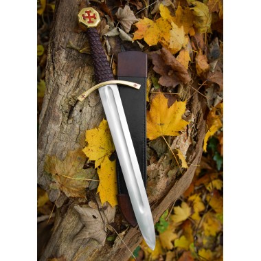 Templerdolch mit Lederscheide