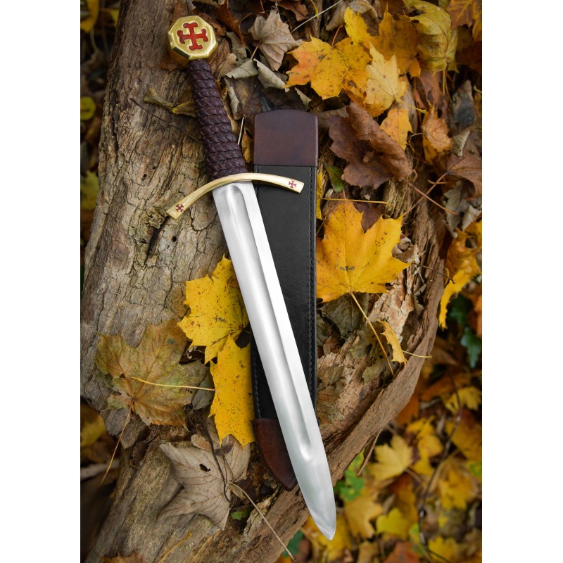 Templerdolch mit Lederscheide