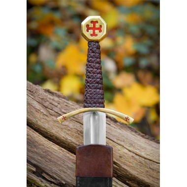 Templerdolch mit Lederscheide