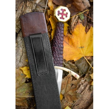 Templerdolch mit Lederscheide