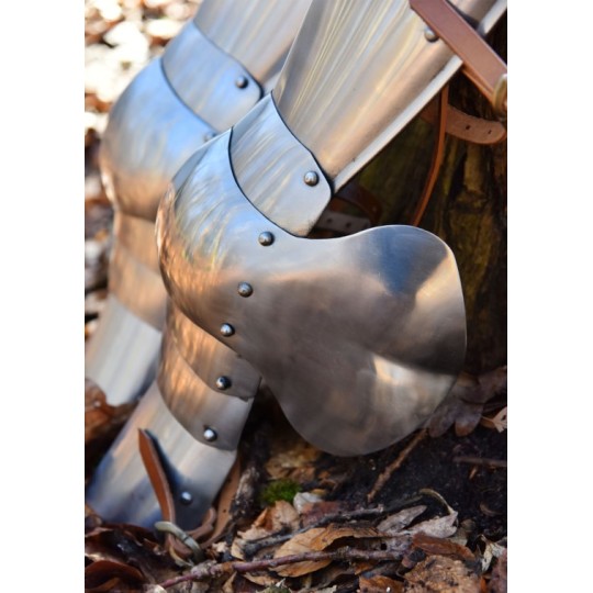 Spätmittelalter-Beinzeug, 1,2 mm Stahl