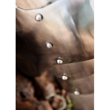 Spätmittelalter-Beinzeug, 1,2 mm Stahl