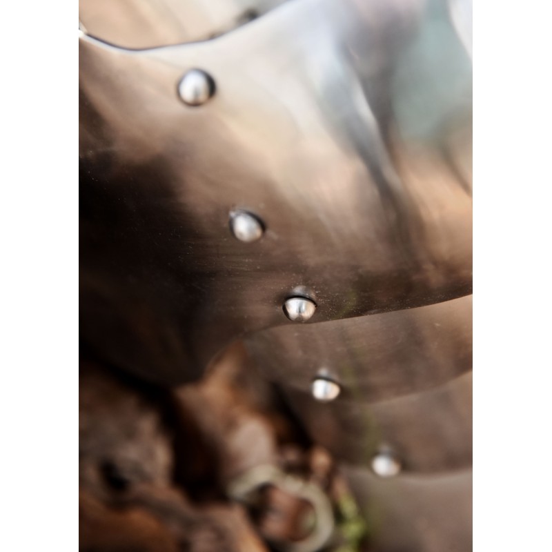 Spätmittelalter-Beinzeug, 1,2 mm Stahl