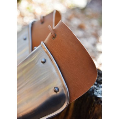 Spätmittelalter-Beinzeug, 1,2 mm Stahl