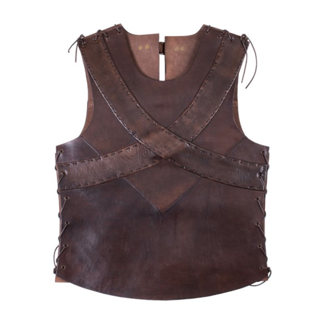 Brustpanzer mit gekreuzten Bändern