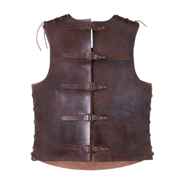 Brustpanzer mit gekreuzten Bändern