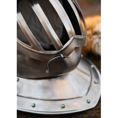 Burgonet, 17. Jh., 1,6 mm Stahl