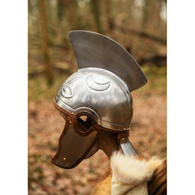 Spätrömischer Centurion Helm Intercisa