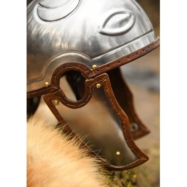 Spätrömischer Centurion Helm Intercisa