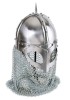 Wikinger Brillenhelm mit Kettenbrünne
