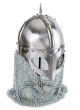 Wikinger Brillenhelm mit Kettenbrünne