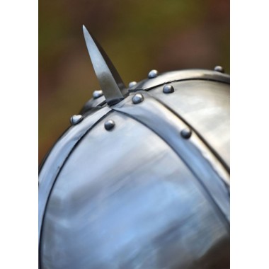 Wikinger Brillenhelm mit Kettenbrünne