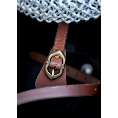 Wikinger Brillenhelm mit Kettenbrünne