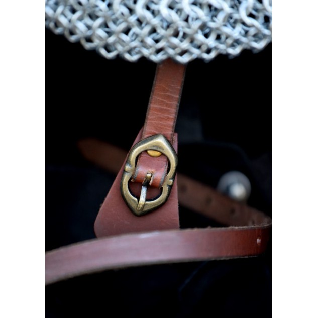 Wikinger Brillenhelm mit Kettenbrünne