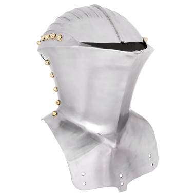 Deutscher Stechhelm, um 1500, 1,6 mm Stahl