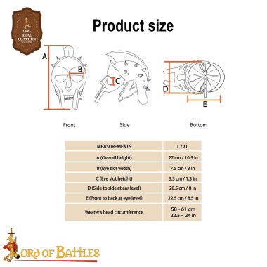 Gladiatorenhelm Maximus