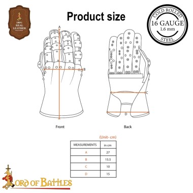 Mittelalterliche Panzerhandschuhe Churburg