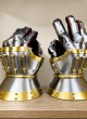 Mittelalterliche Panzerhandschuhe Churburg
