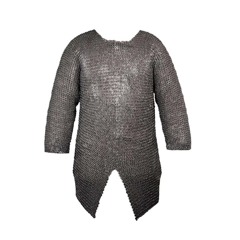 Hauberk-Kettenhemd – 9 mm Flachringe vernietete