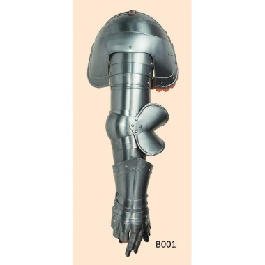 Armzeug aus Stahl - Gelenkige Armrüstung