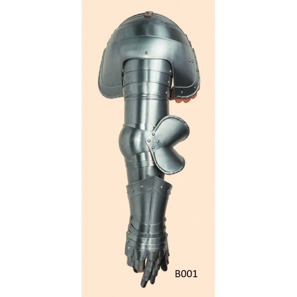 Armzeug aus Stahl - Gelenkige Armrüstung