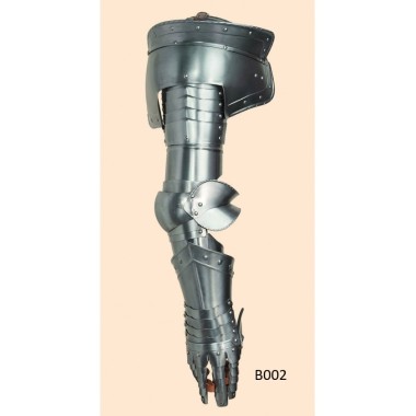 Armzeug aus Stahl - Gelenkige Armrüstung