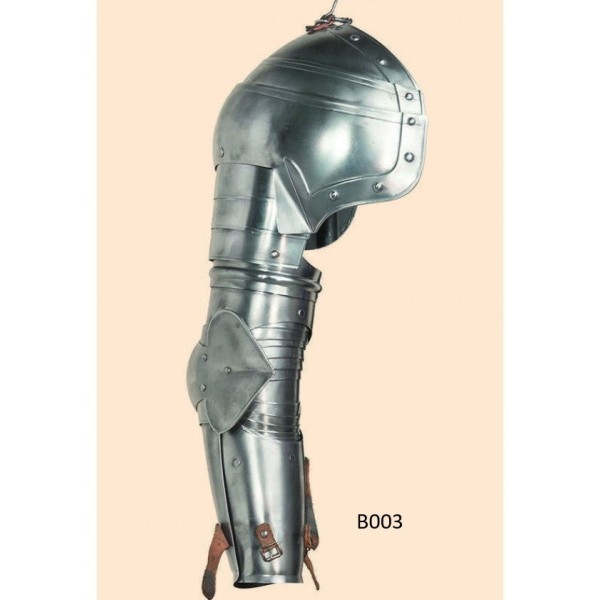 Armzeug aus Stahl - Gelenkige Armrüstung