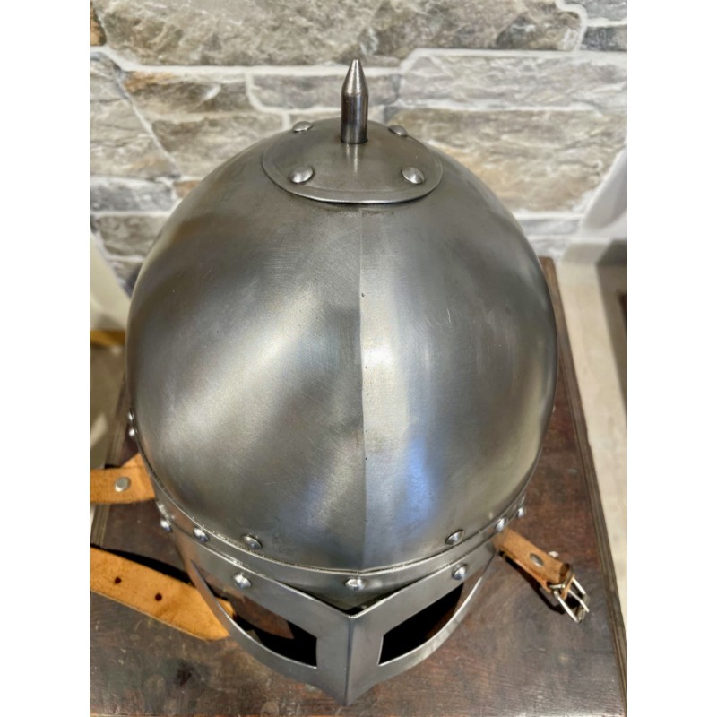 Gjermundbu Helm - Brillenhelm der Wikinger