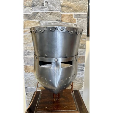Kreuzfahrer Topfhelm - Schaukampfhelme