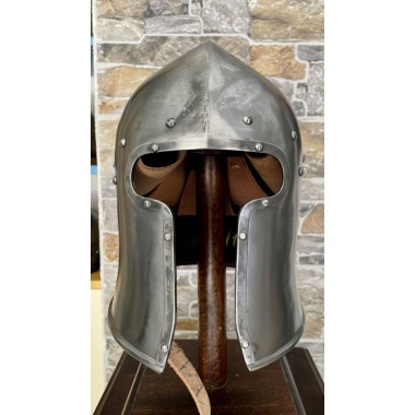 Helm Barbuta - Mittelalter Helm
