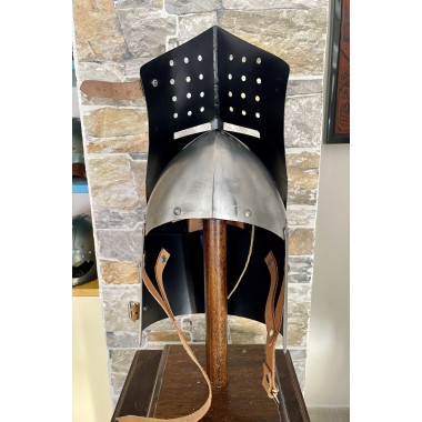 Mittelalter Helm Kampf - Visierhelme