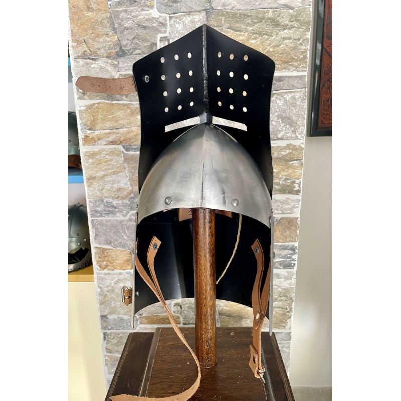 Mittelalter Helm Kampf - Visierhelme