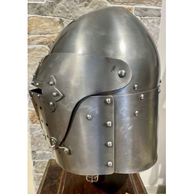 Topfhelm - Templer Kampfhelm